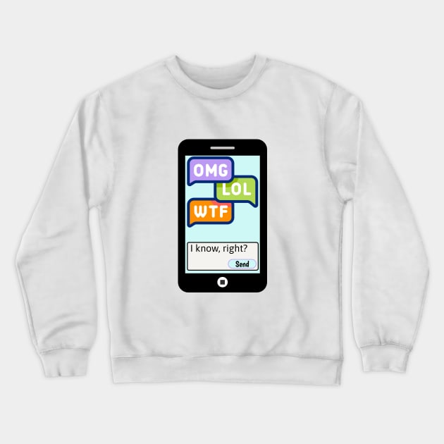 Great Convo! Crewneck Sweatshirt by Mr. Moon Shop